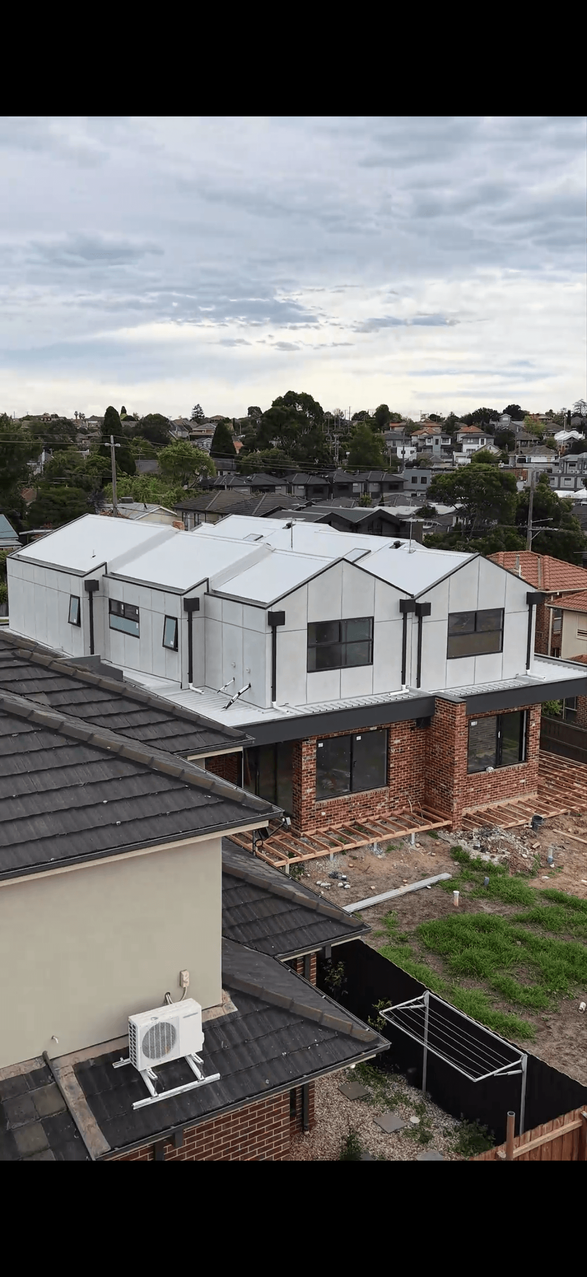 External cladding installation
